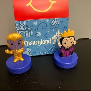 McDonald's Disneyland 70th Anniversary Happy Meal Toy #11 Thanos & Maleficent